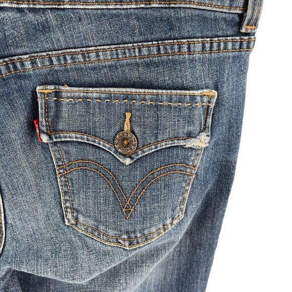 Levi’s Slender Boot Cut Jeans 526 mid wash EUC 12 - Picture 6 of 14